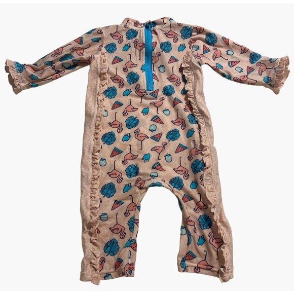 UV Skinz RashGuard Romper Swim Suit Size 18-24 months Very good used condition C - Picture 1 of 6